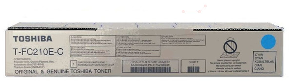 Original Toshiba T-FC210EC | 6AJ00000268 Toner Cyan