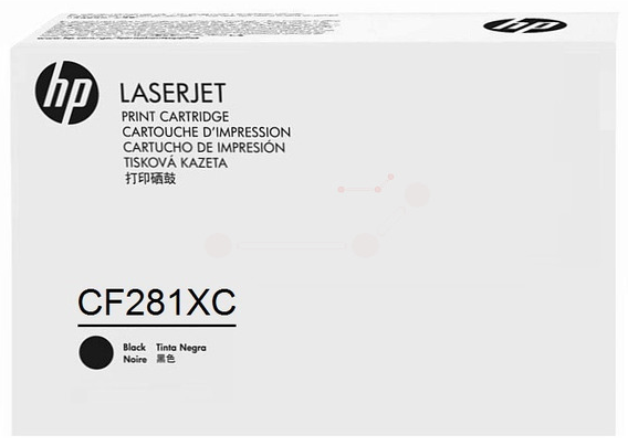 Original HP CF281X | CF281XC | 81X Toner Schwarz XL