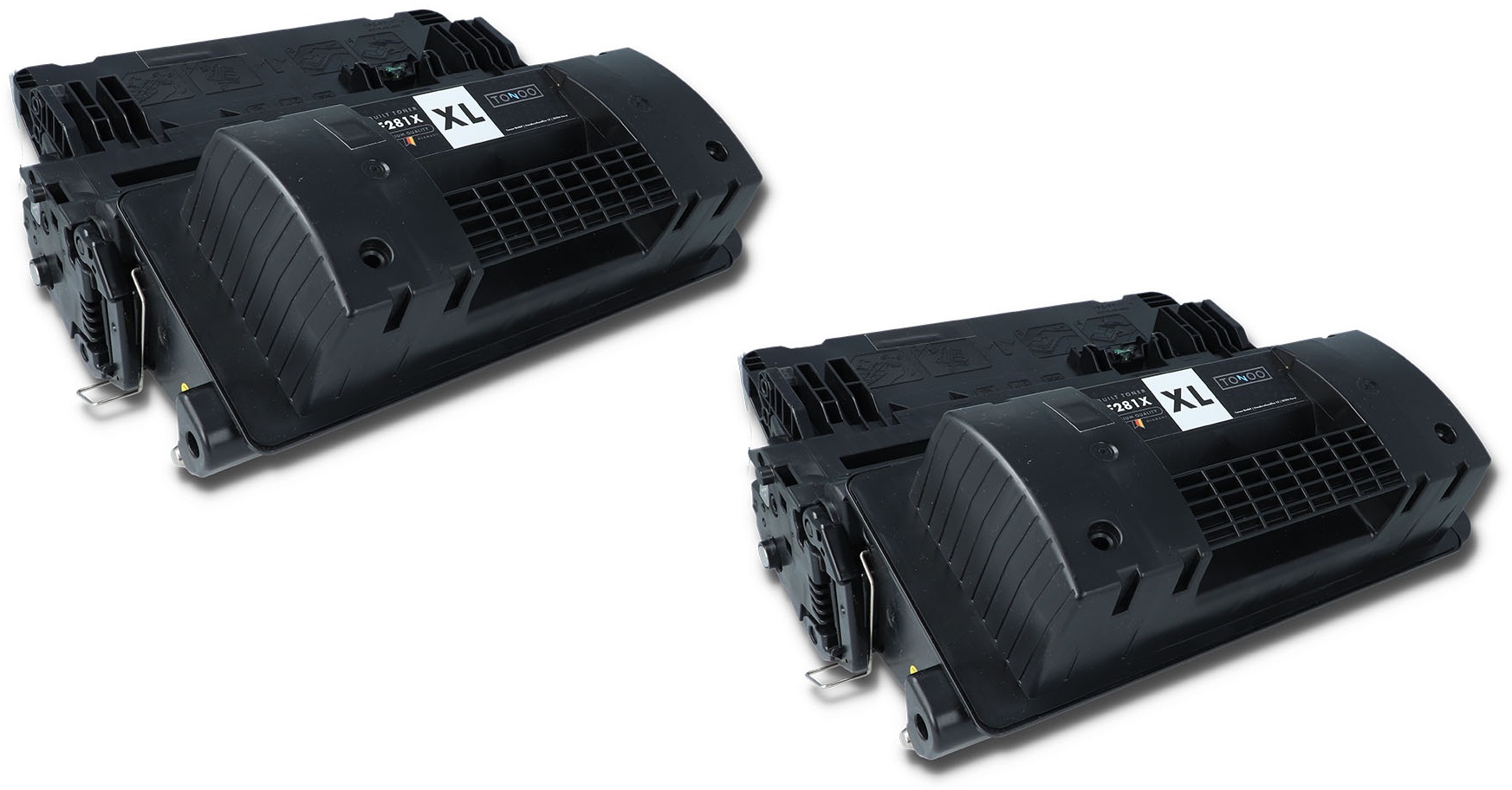 Tonoo® Toner ersetzt HP CF281XD | 81X Schwarz Doppelpack XL