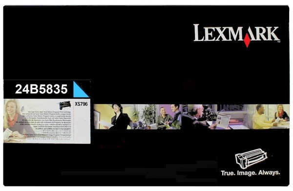 Original Lexmark 24B5832 Toner Cyan