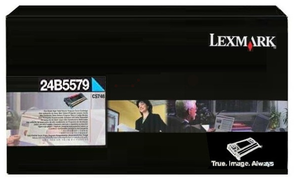 Original Lexmark 24B5579 Toner Cyan