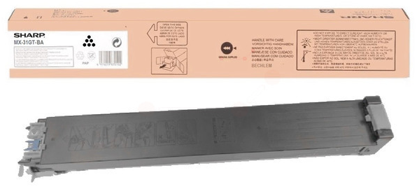 Original Sharp MX31GTBA Toner Schwarz