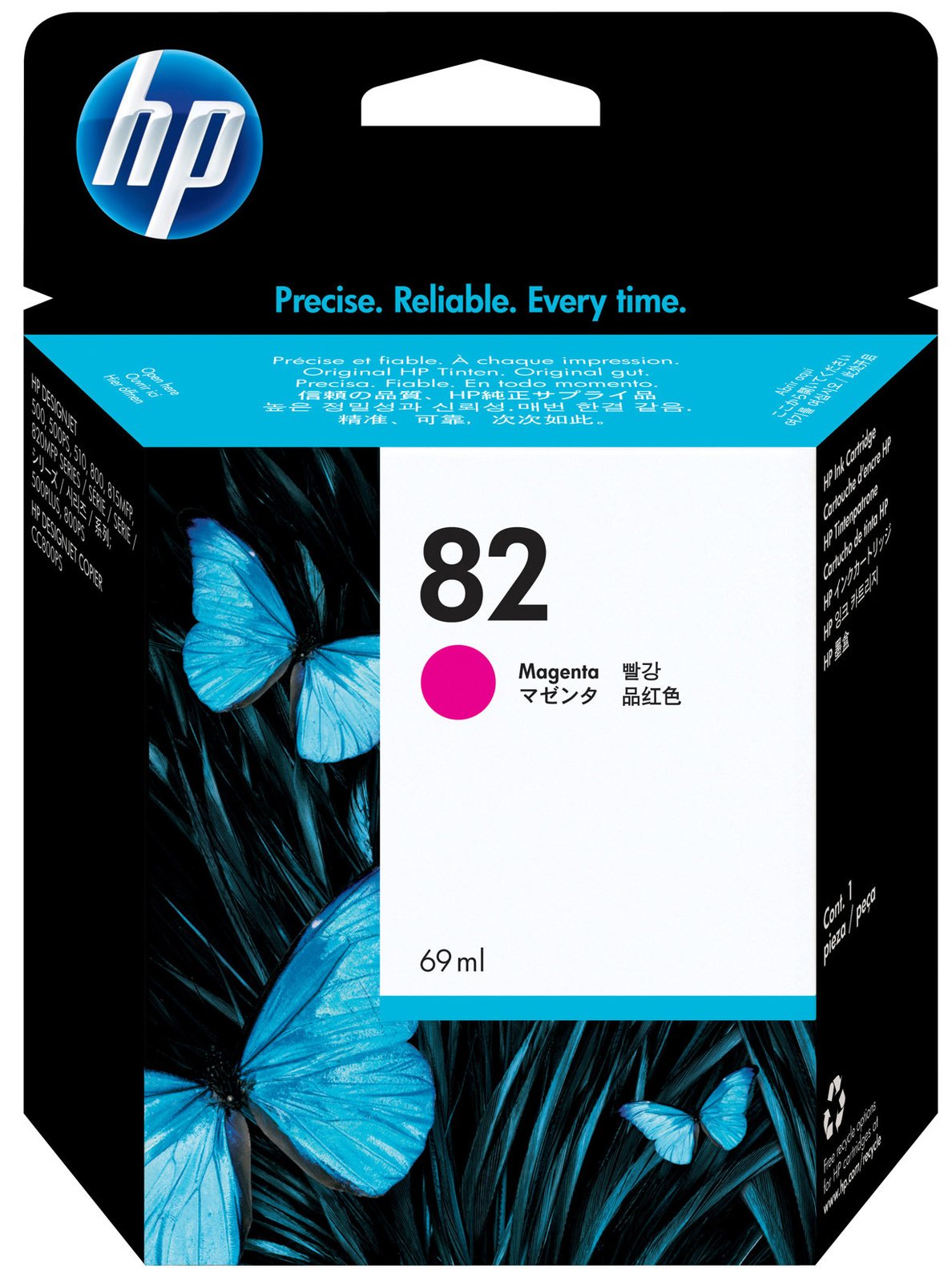 Original HP 82 | C4912A Tinte Magenta XL ( 2022 )