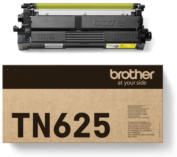 Original Brother TN625Y Toner Gelb