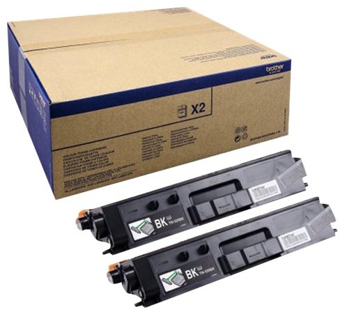Original Brother TN329BKTWIN Toner Schwarz Doppelpack