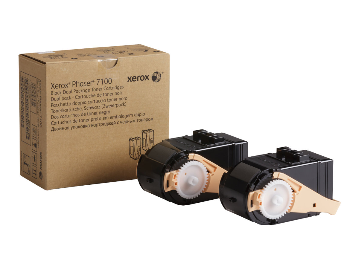 Original Xerox 106R02605 Toner Schwarz Doppel Pack