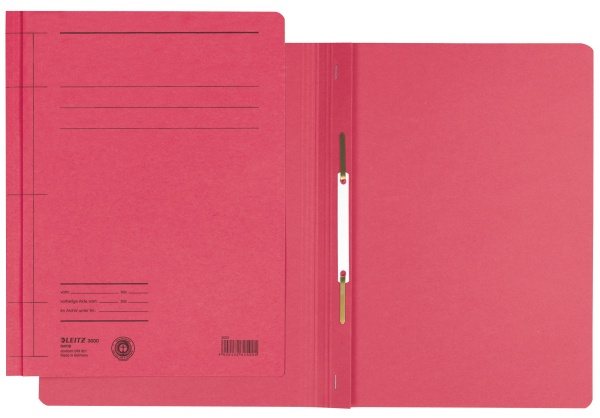 Leitz Schnellhefter 3000 | DIN A4 | Rot | 25er-Pack