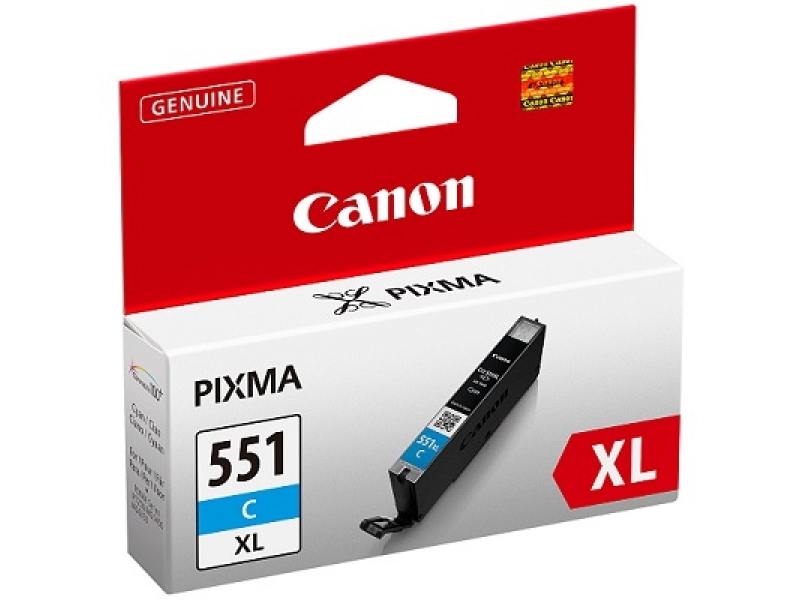 Original Canon CLI551C XL | 6444B001 Tinte Cyan XL