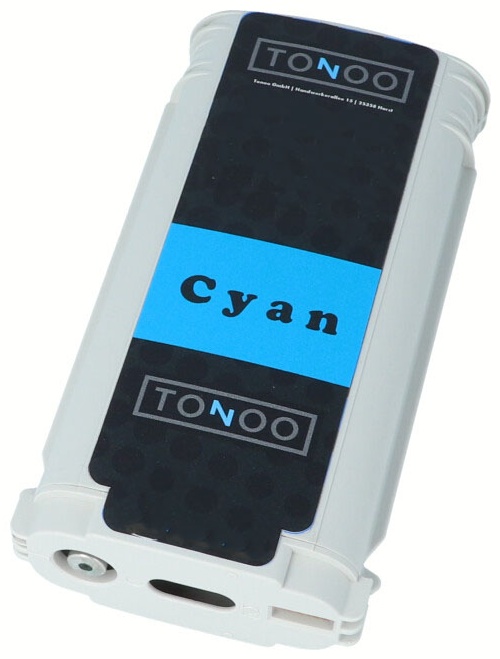 Tonoo® Tinte ersetzt HP 727 | B3P19A Cyan