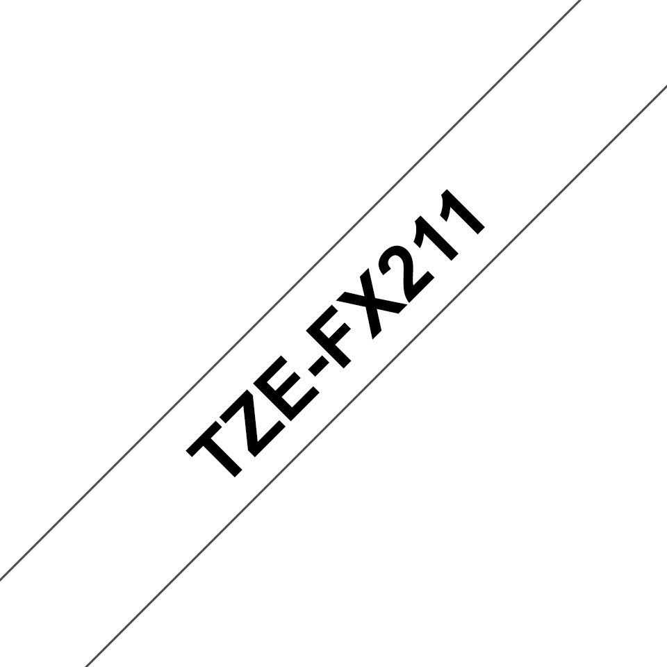 Brother TZE-FX211 Etiketten erstellende Bänder