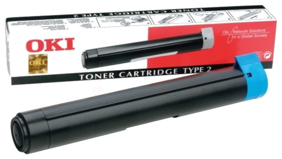 Original OKI TYPE 2 | 09002395 Toner Schwarz
