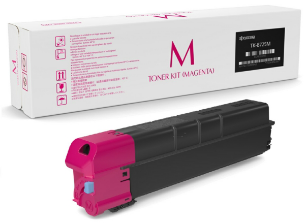 Original Kyocera TK8725M / 1T02NHBNL0 Toner Magenta