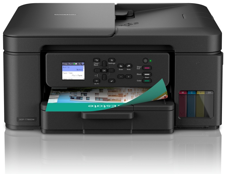 Brother DCP-T780DW Farb Tinten Multifunktionsdrucker | A4 | 16 S./Min | Duplex | WLAN