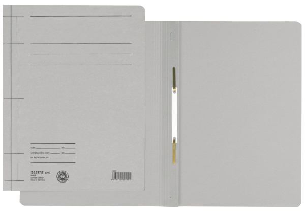 Leitz Schnellhefter 3000 | DIN A4 | Grau | 25er-Pack