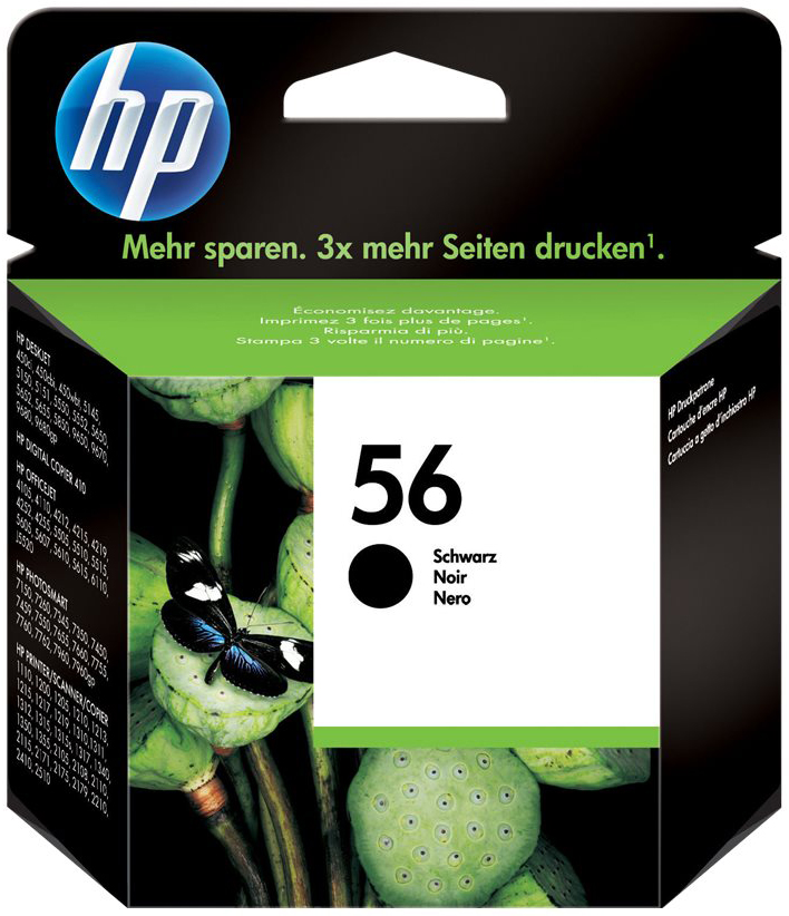 Original HP 56 | C6656AE Tinte Schwarz ( 2024 - 2025 )