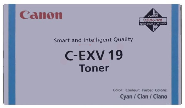 Original Canon C-EXV19 | 0398B002 Toner Cyan