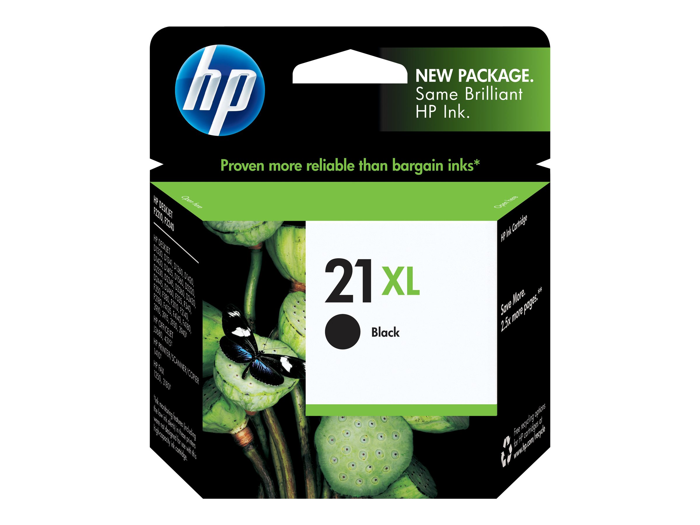 Original HP 21XL | C9351CE Tinte Schwarz