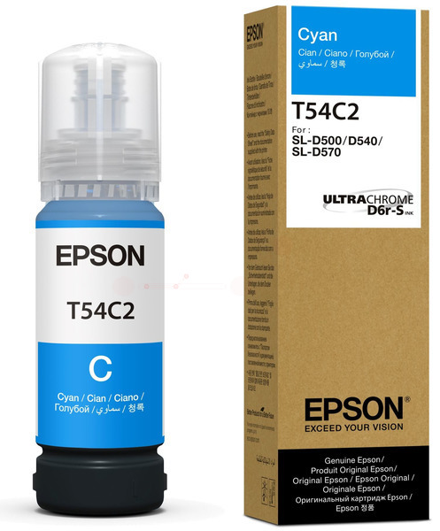 Original Epson T54C2 | C13T54C220 Tintenpatrone Cyan
