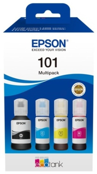 Original Epson 101 | C13T03V64A Tintenflasche BK/C/M/Y