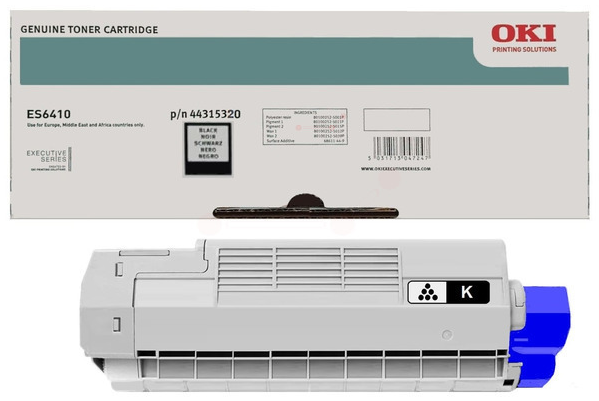 Original OKI 44315320 Toner Schwarz