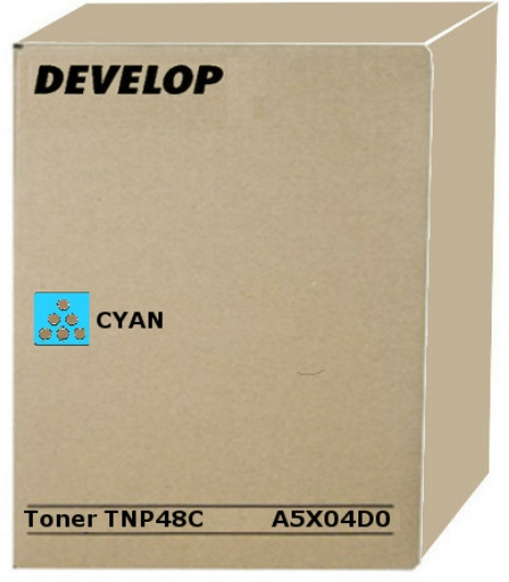 Original Develop TNP48 C | A5X04D0 Toner Cyan