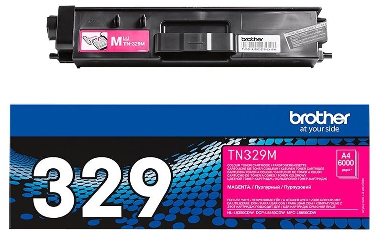 Original Brother TN329M Toner Magenta XXL