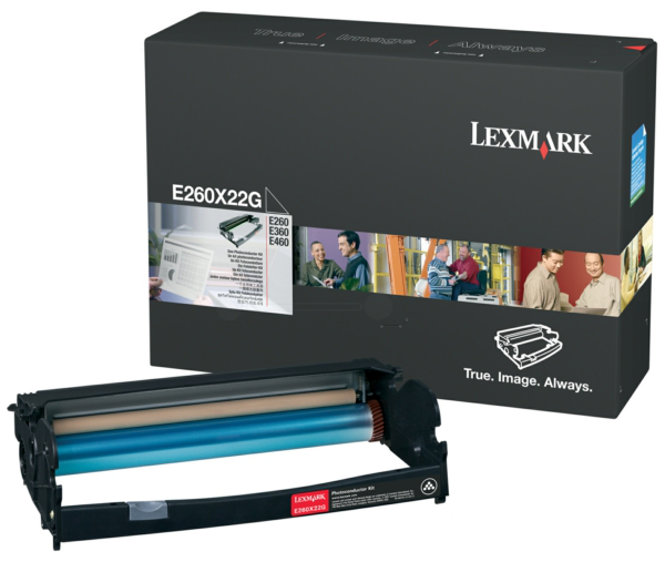 Original Lexmark E260X22G Trommel Schwarz ( A-Ware )