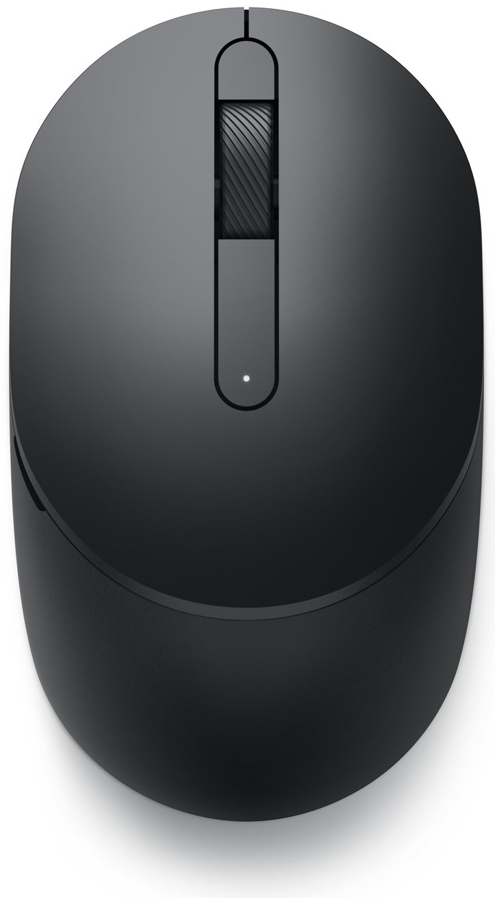 Dell MS3320W Mobile Maus | Funk + Bluetooth | AA-Batterie | 3 Tasten | 1600 dpi | Beidhändig | Schwarz