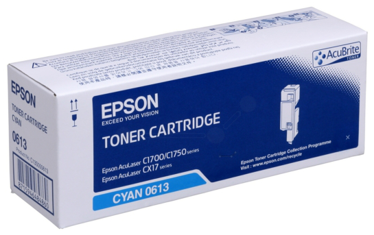 Original Epson 0613 | C13S050613 Toner Cyan XL