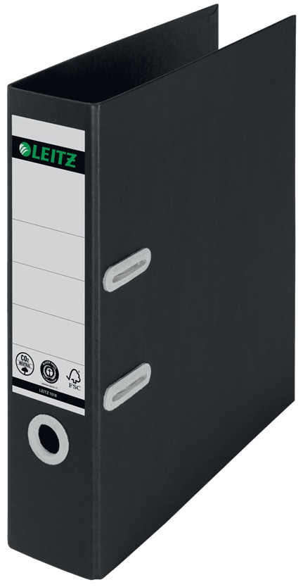 Leitz Ordner recycle 1018 | DIN A4 | 8,0 cm | Schwarz