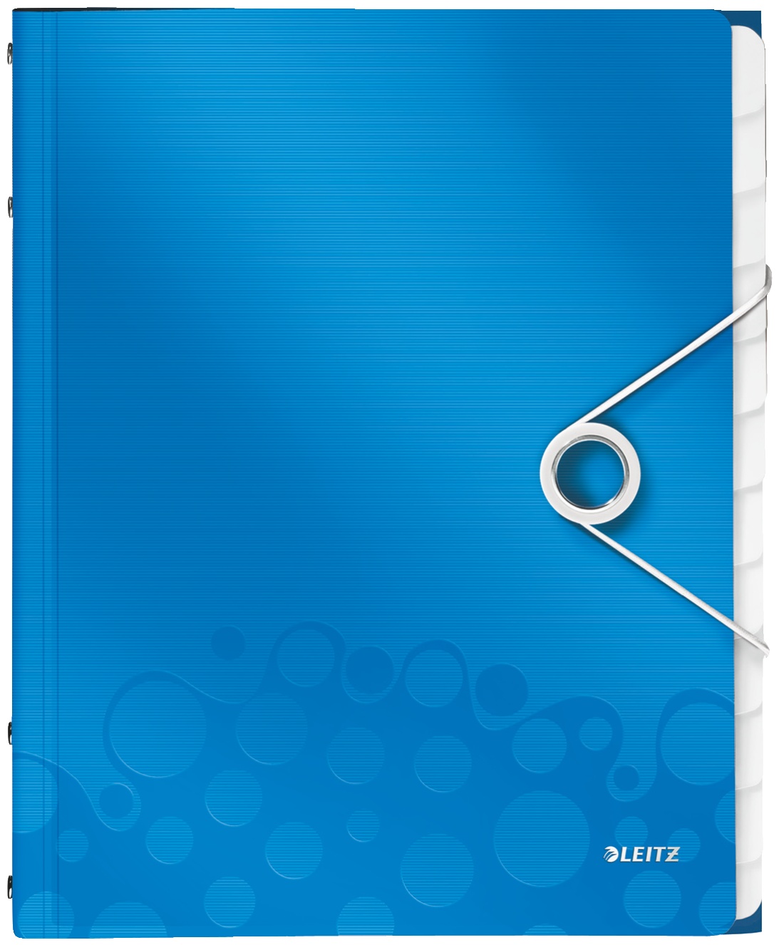 Leitz Ordnungsmappe WOW 4634 | DIN A4 | 12 Fächer | Blau | Polypropylen (PP)