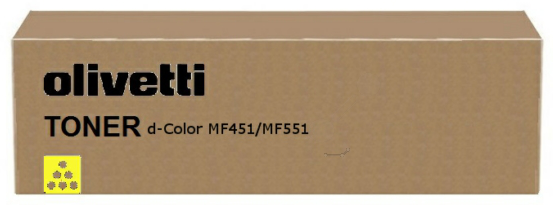 Original Olivetti B0819 Toner Gelb