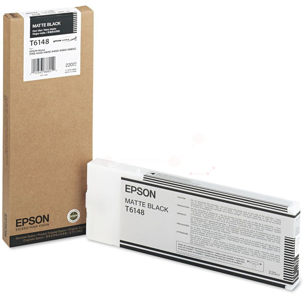 Original Epson T6148 | C13T61480N Tintenpatrone Matt Schwarz