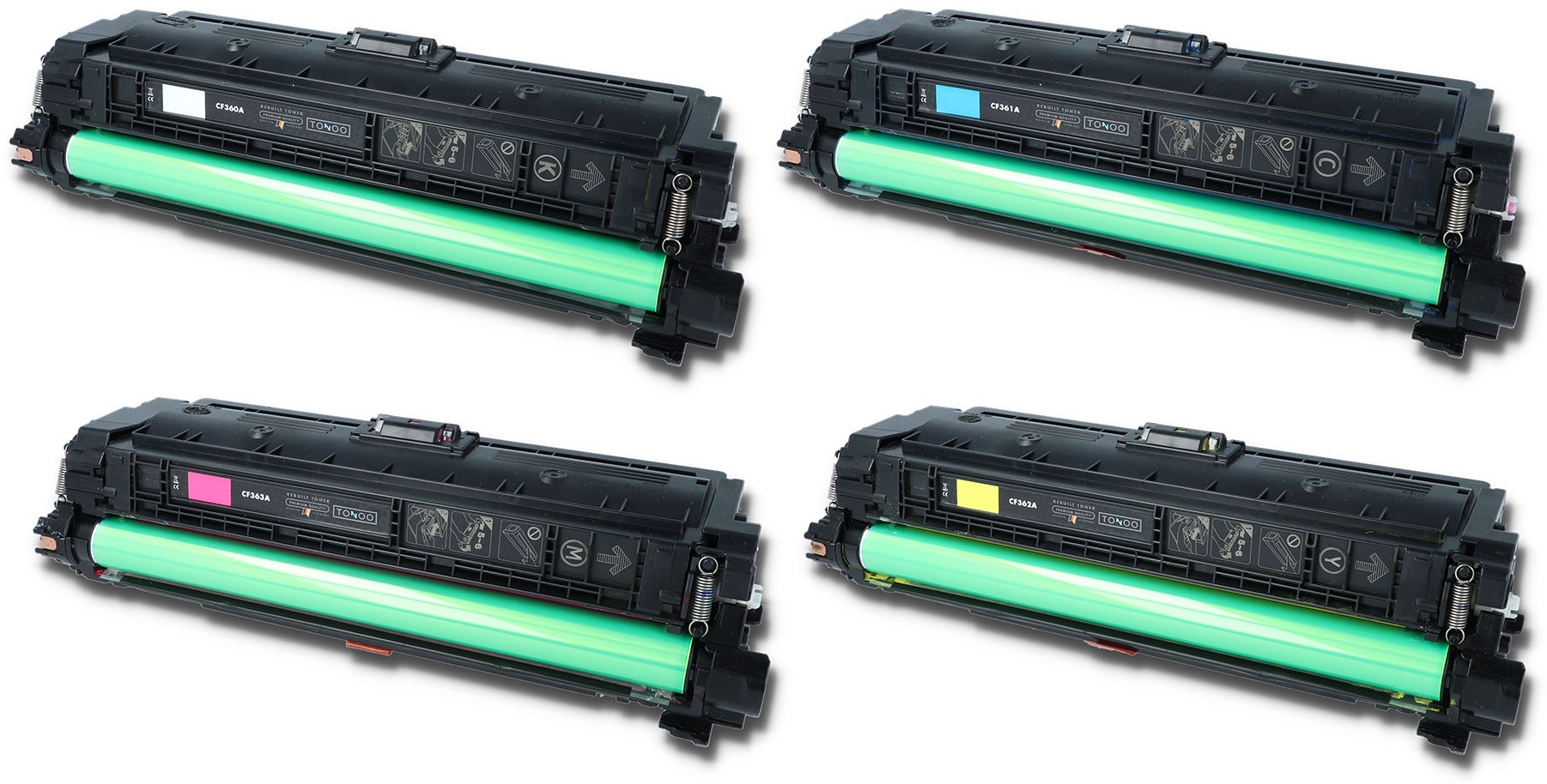 Tonoo® Toner ersetzt HP 508A BK|C|M|Y Spar Set
