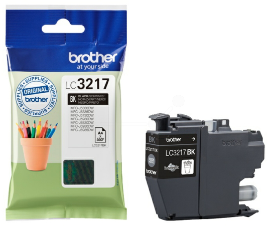 Original Brother LC3217BK Tinte Schwarz