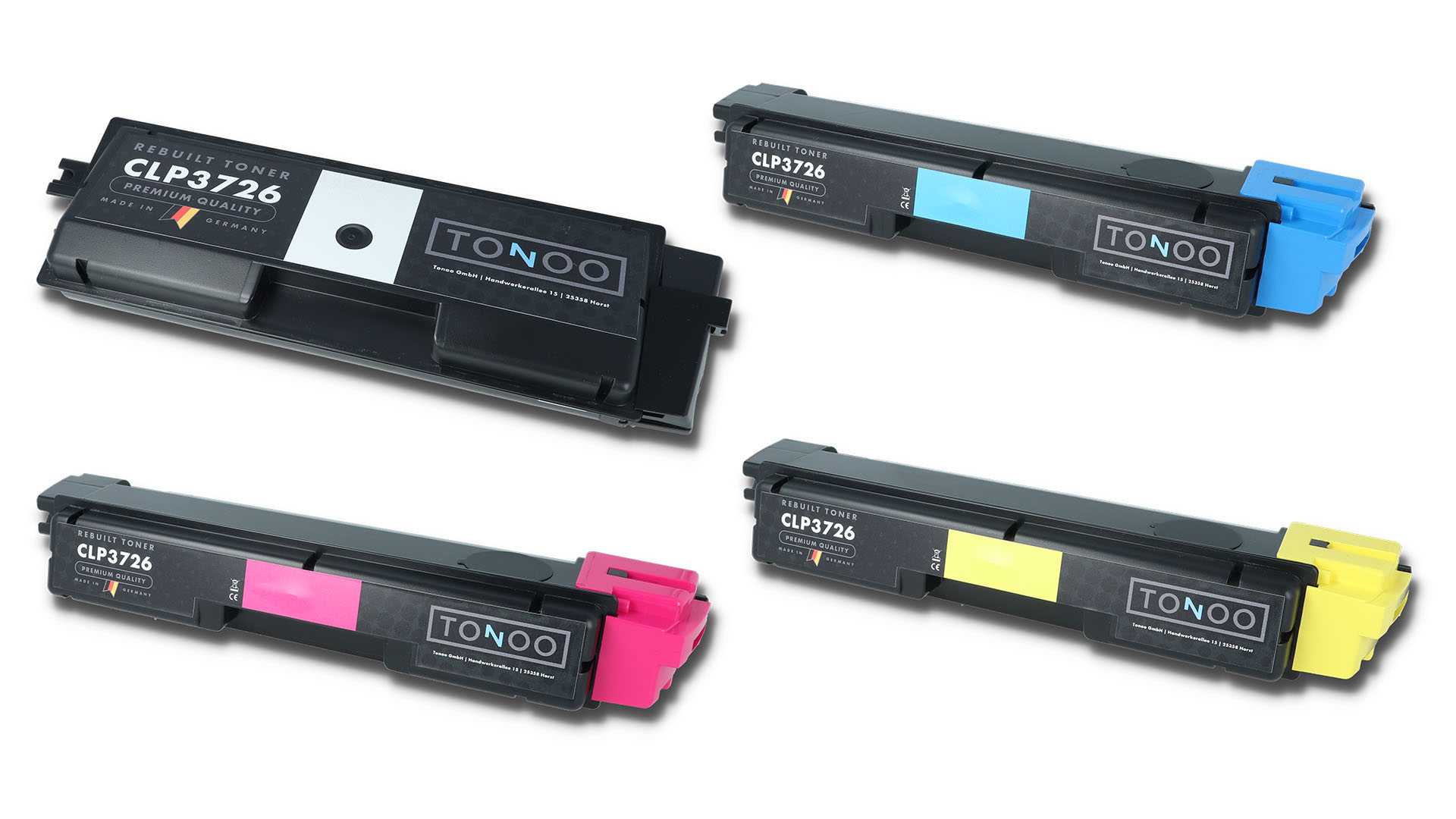 Tonoo® Toner ersetzt Utax CLP 3726  Spar Set