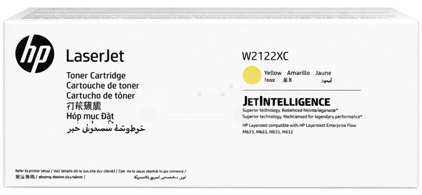 Original HP 212XC | W2122XC | W2122XC Toner Gelb