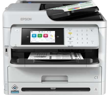 Epson WorkForce Pro WF-M5899DWF Farb Tinten Multifunktionsdrucker | A4 | 34 S./Min | WLAN