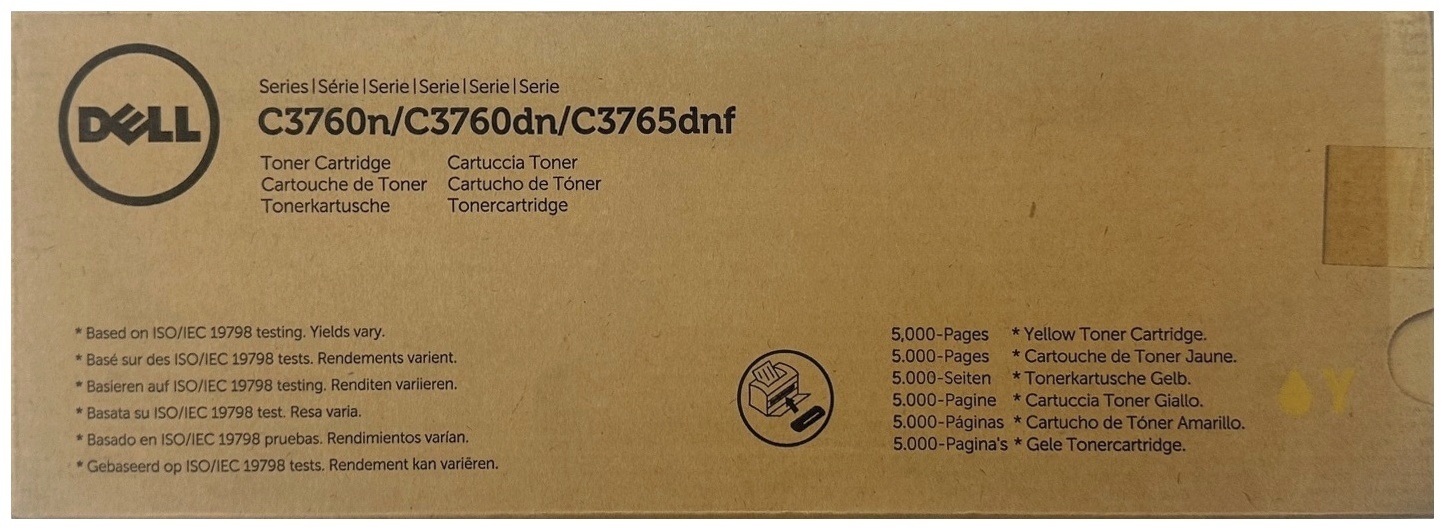Original DELL 59311116 | KGGK4 | RGJCW Toner Gelb XL