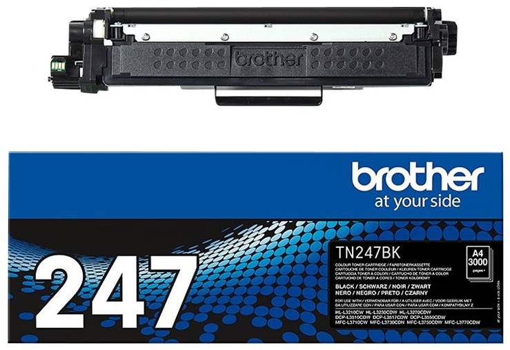 Original Brother TN247BK Toner Schwarz XL