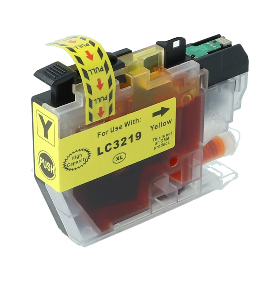 Tonoo® Tinte ersetzt Brother LC3219XLY Gelb XL