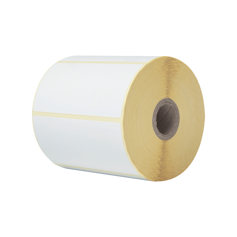 Brother Etikettenrolle BDE-1J050102-102 (8 Rollen) | 102x50 mm | Weiß | Papier