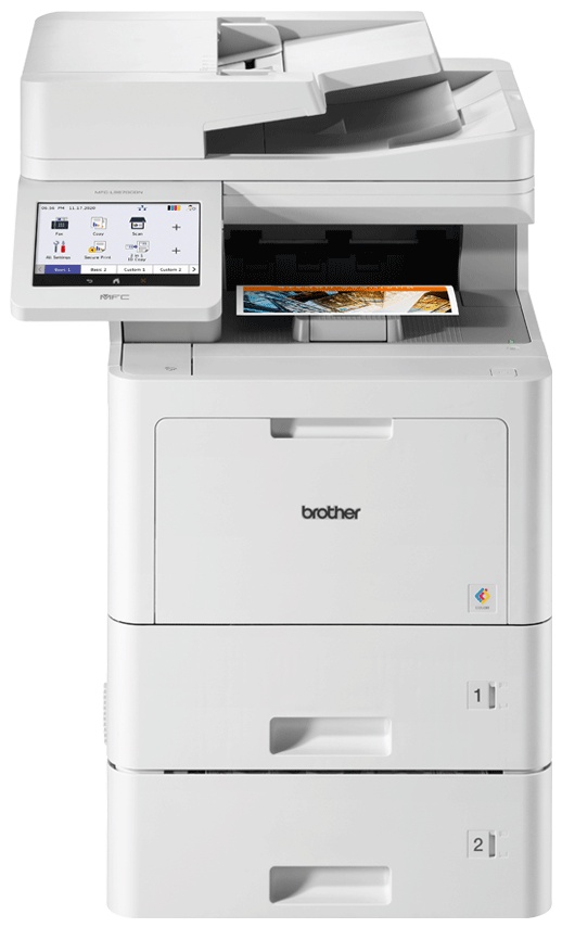 Brother MFC-L9670CDNT Farb Laser Multifunktionsdrucker | A4 | 40 S./Min | Duplex