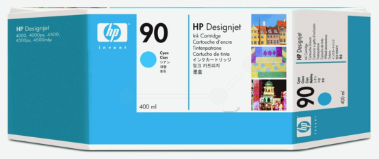 Original HP 90 | C5055A Druckkopf Cyan ( 2019 )