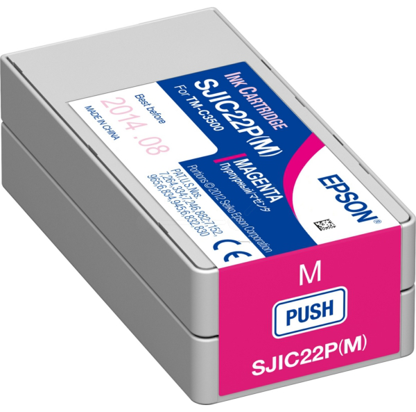 Original Epson SJIC22P | C33S020603 Tinte Magenta
