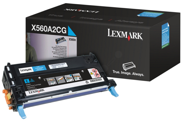 Original Lexmark X560A2CG Toner Cyan