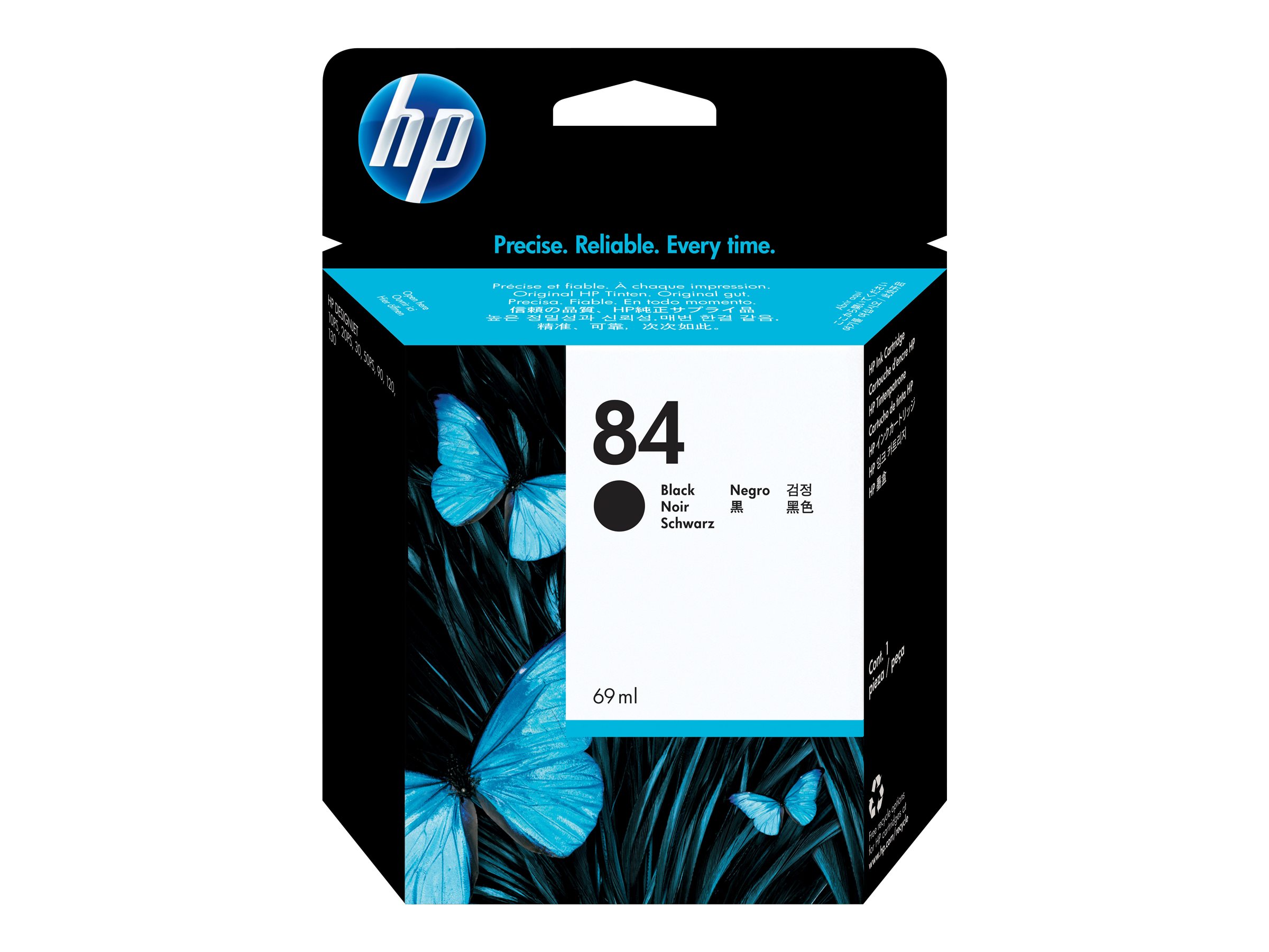 Original HP 84 | C5016A Tinte Schwarz ( 2017 )