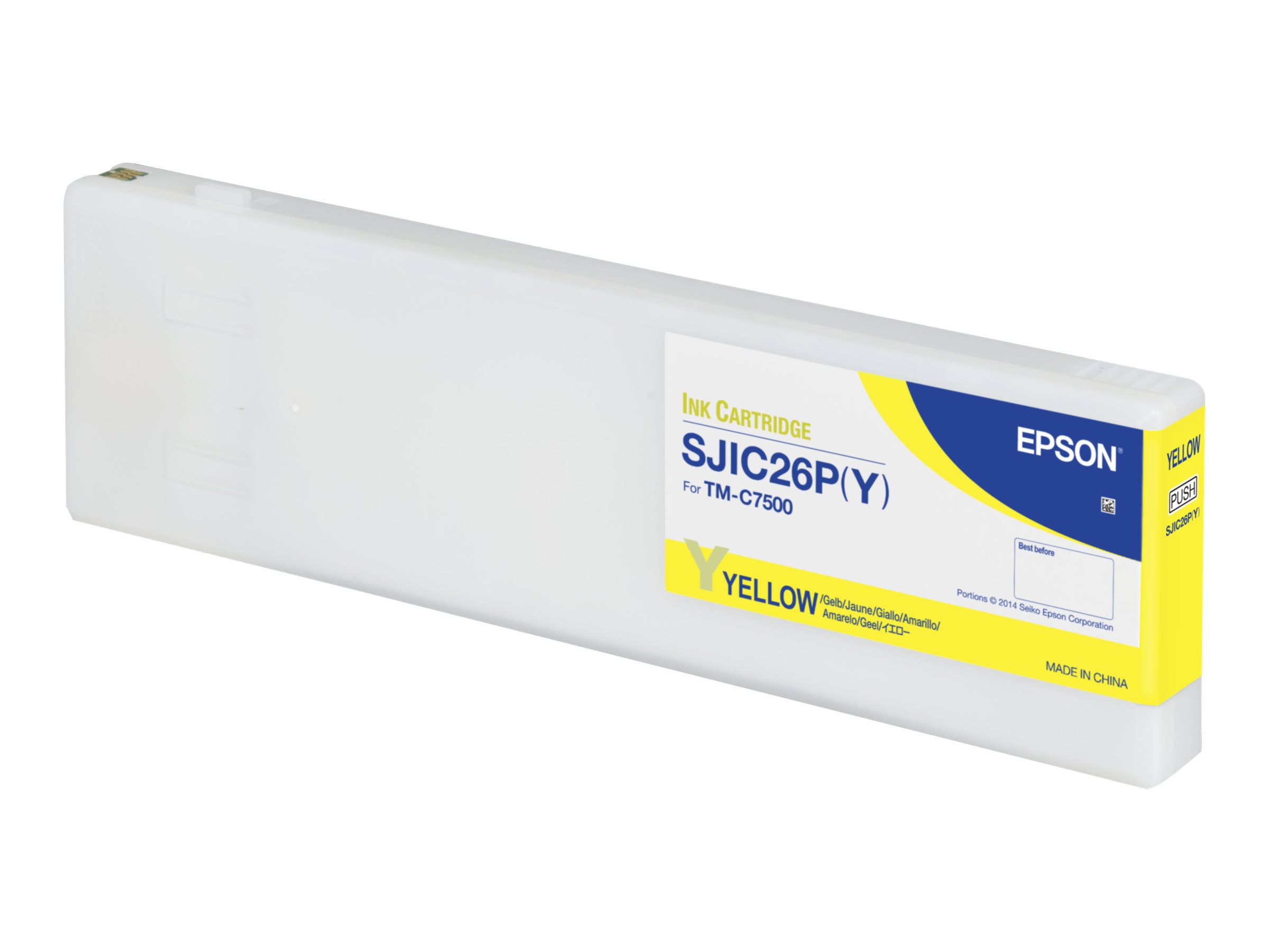 Original Epson SJIC26P(Y) | C33S020621 Tinte Gelb