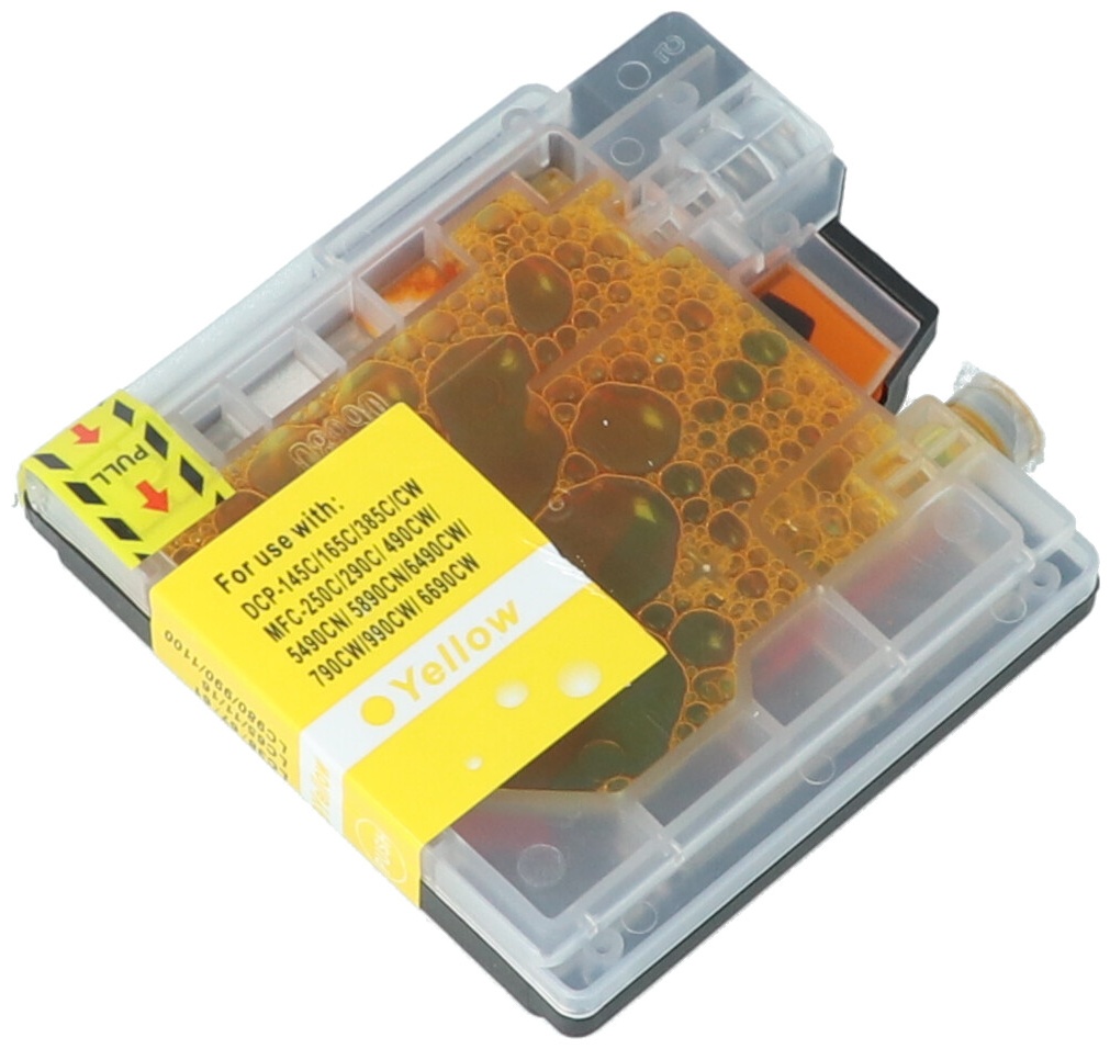 Tonoo® Tinte ersetzt Brother LC1100HYY Gelb XL