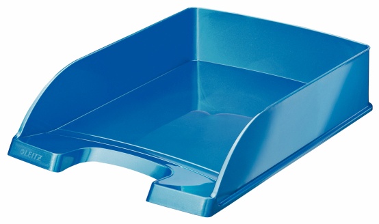 Leitz Briefablage WOW | DIN A4 | Blau | Kunststoff